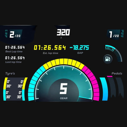 Moza Racing RM High-Definition Dash Board