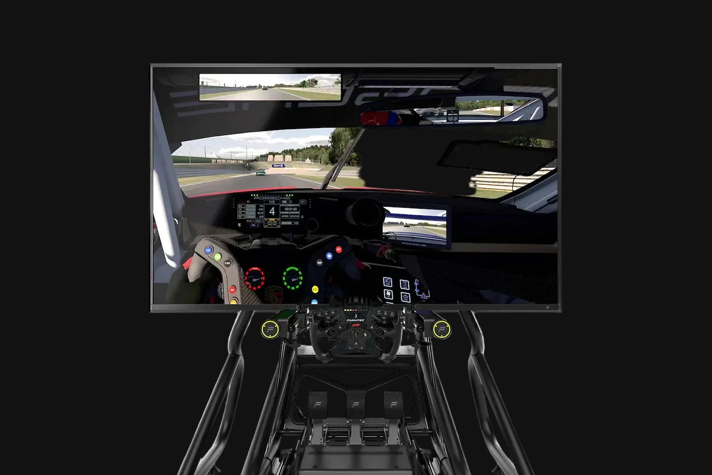 FANATEC GT COCKPIT MONITOR STAND (BLACK)