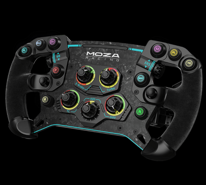 Moza Racing GS Steering Wheel V2P (Alcantara / Leather)