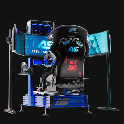 AS8 RTR Turn-Key Racing Simulator Plug & Play Sim Rig