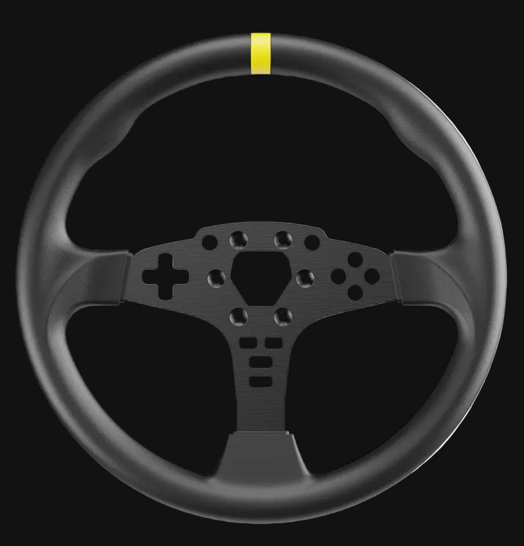Moza Racing 12-inch Round Wheel Mod for ES Wheel