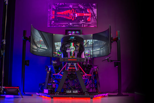 AS1 6DOF Racing Simulator with QS-S25 Spider Motion Platform